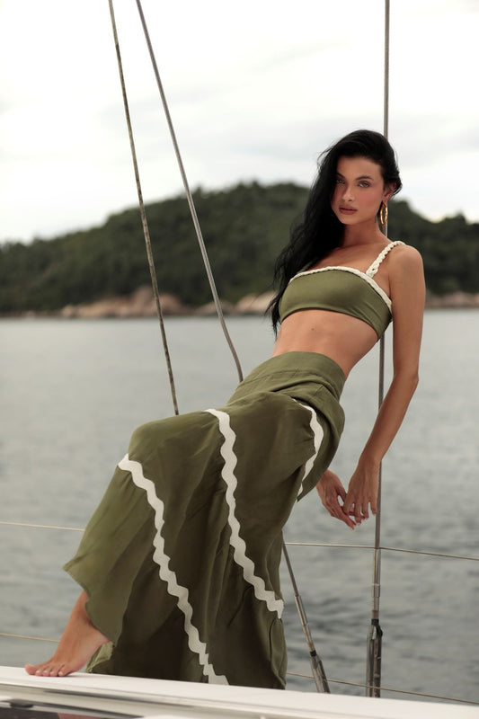 Skirt Positano Forest