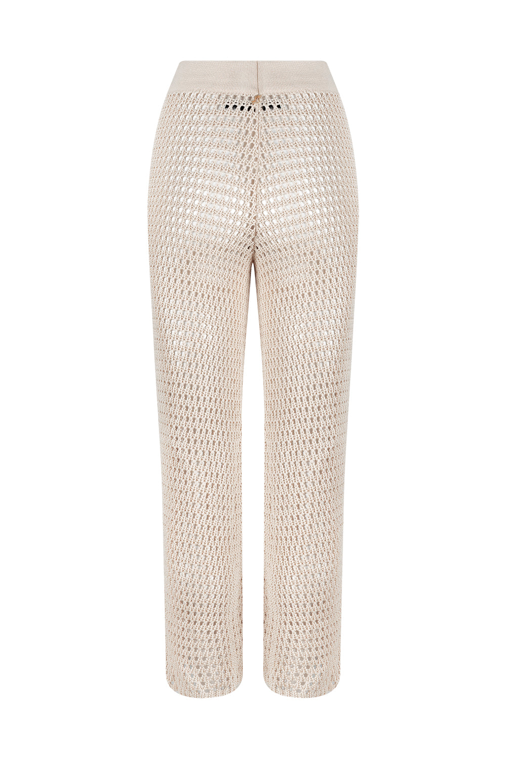 Pants Tulum Tricot Beige Ivory