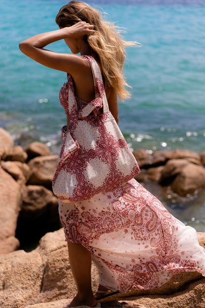 Skirt Menorca Paisley Cherry