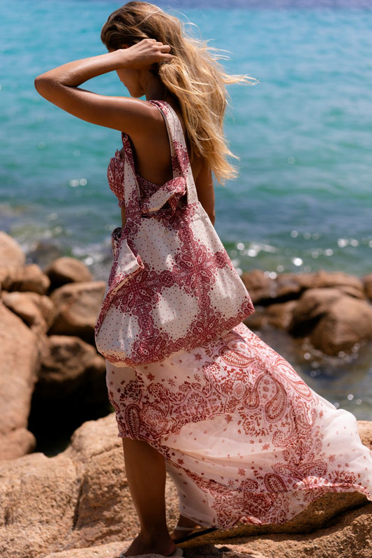 Bag Paisley Cherry