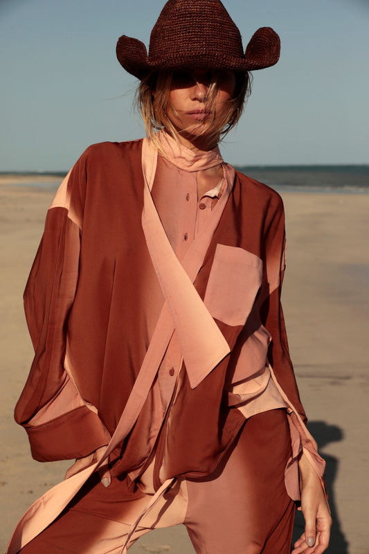 Shirt Leona Terracota