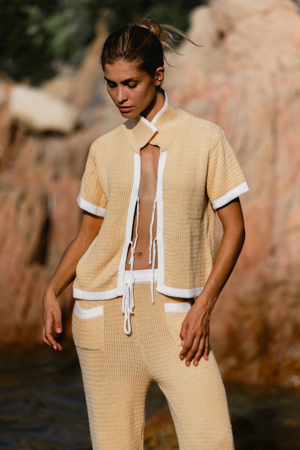 Shirt Tricot Corse Raffia