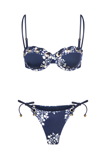 Bottom Malibu Floral Navy