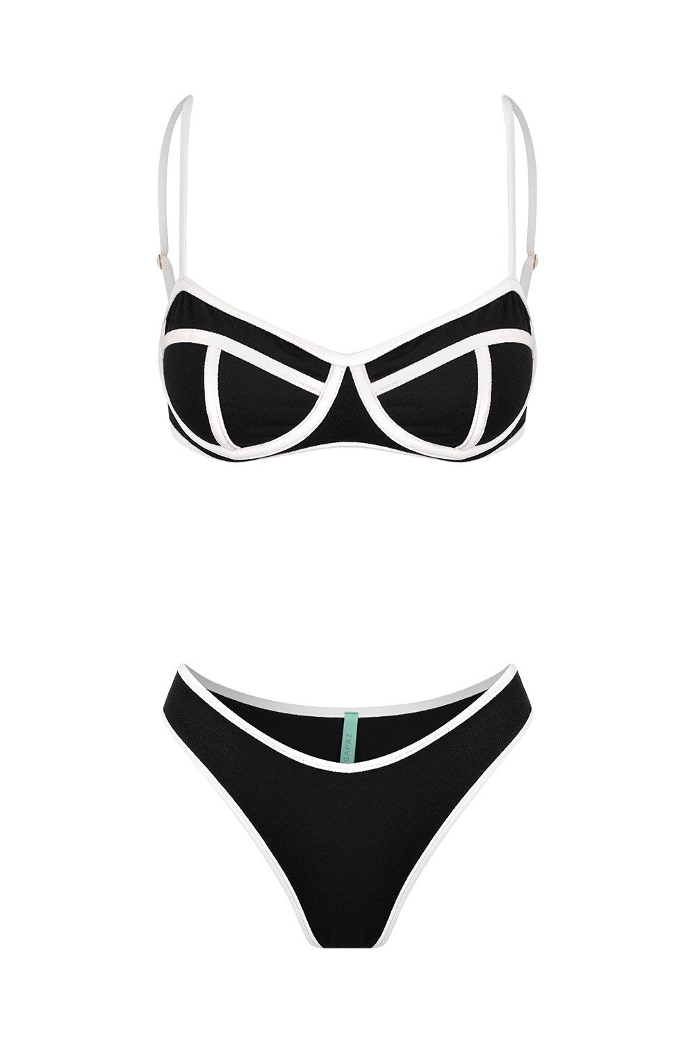 Top Bikini Calabria Black