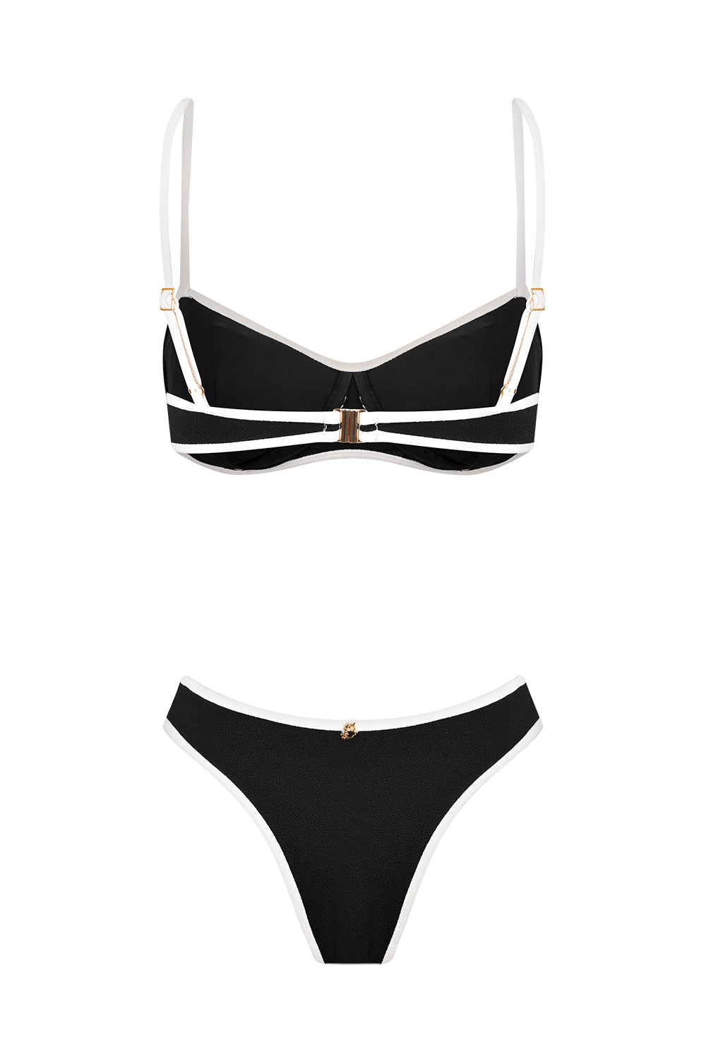 Top Bikini Calabria Black