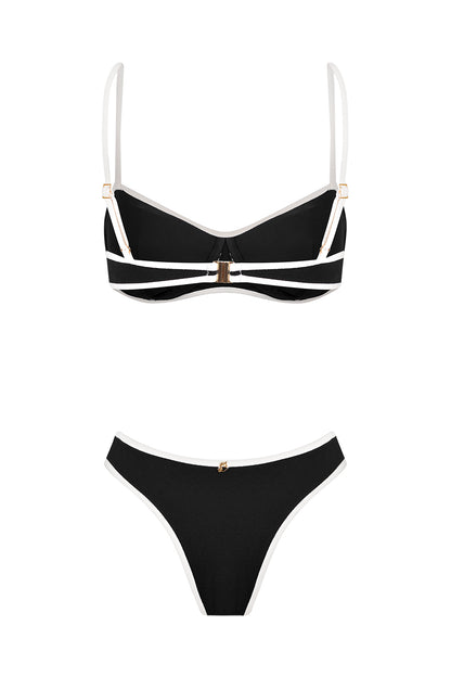 Top Bikini Calabria Black