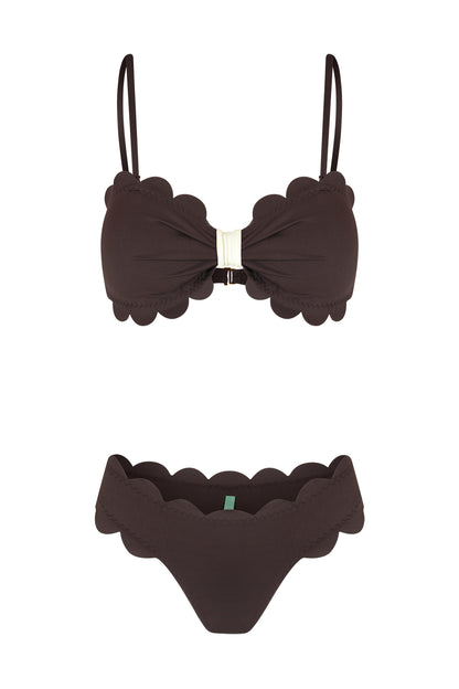 Bottom Santorini Laser Brown Espresso