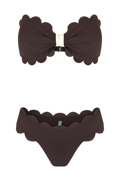 Bottom Santorini Laser Brown Espresso
