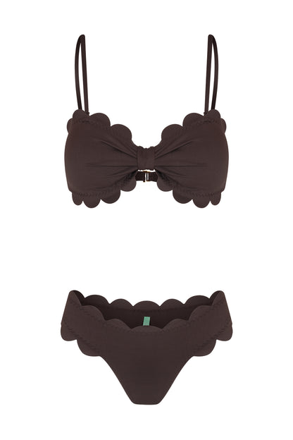 Bottom Santorini Laser Brown Espresso