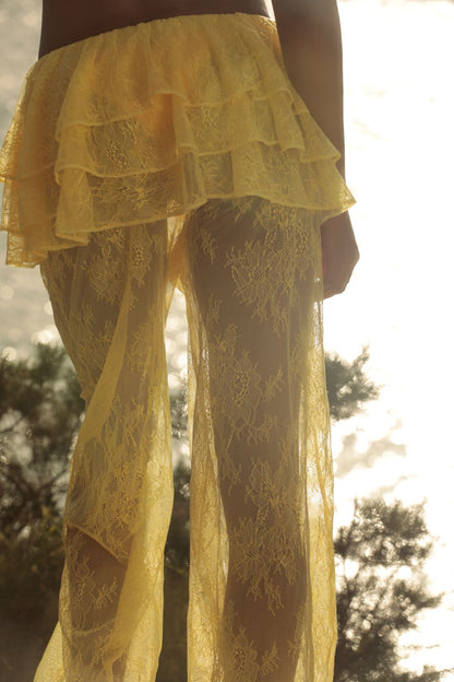 Pants Tanit Yellow Polen